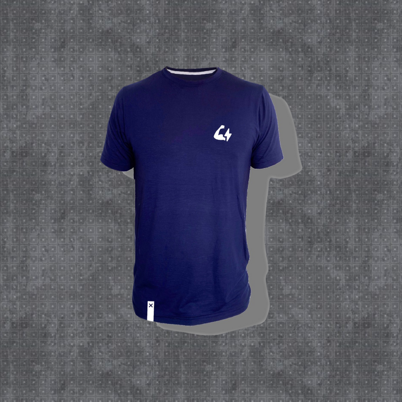 Playera 2.0 MKF Tactic Shirt [BLUE FIST AND LIGHTNING]